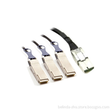 Cxp to 3xqsfp+ 30AWG/28AWG